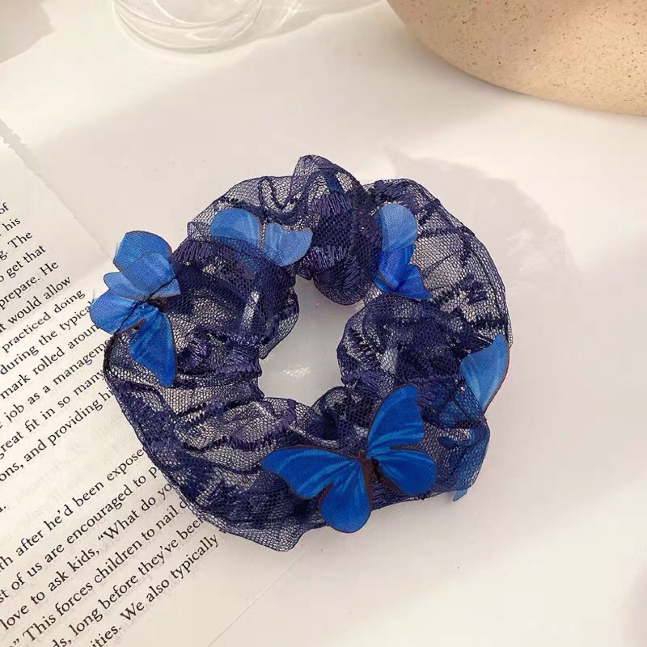 Butterfly Mesh Hair Ring