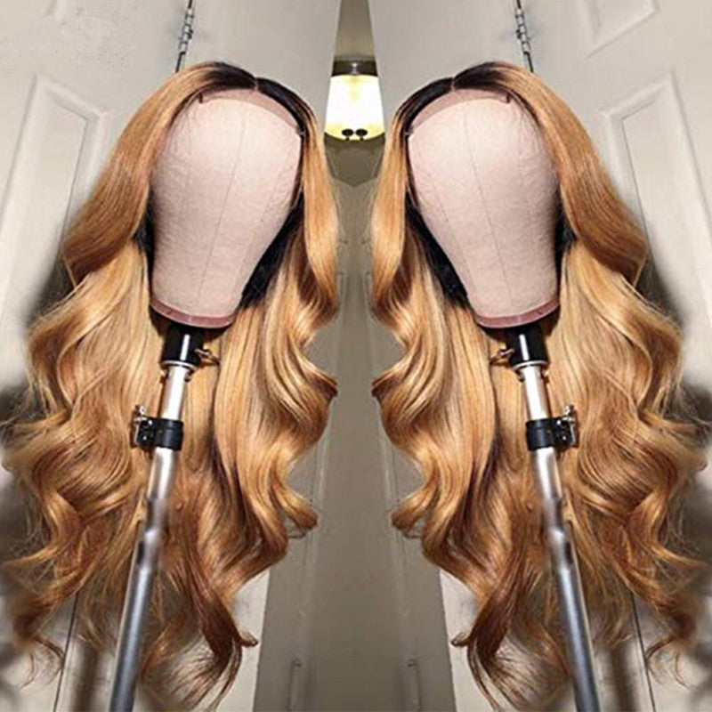 Euro Glam Long Curls Women's Wig