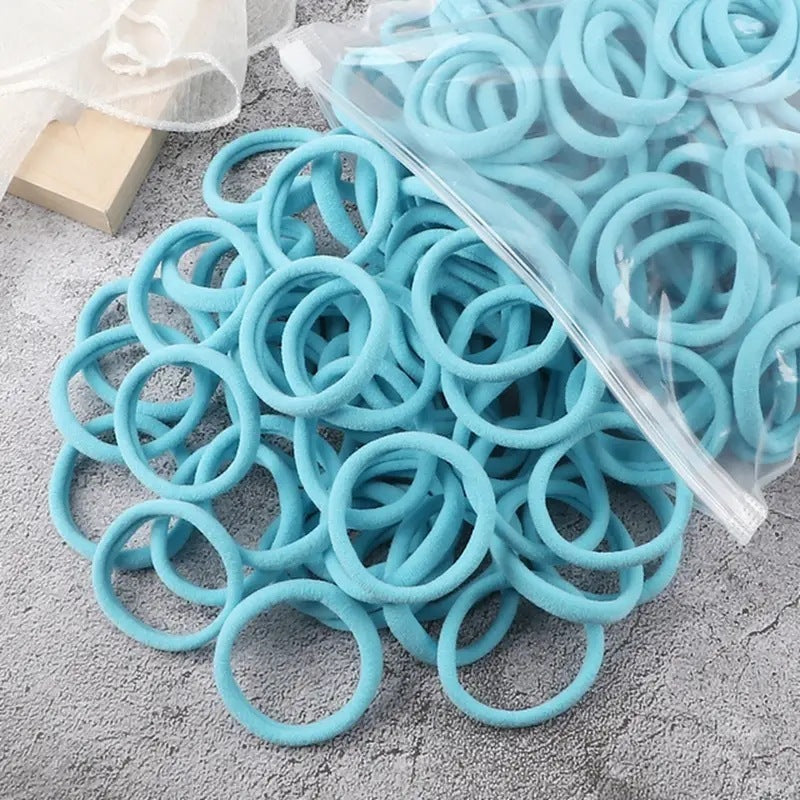 Elegance Bands 4cm Solid Color Hair Rope