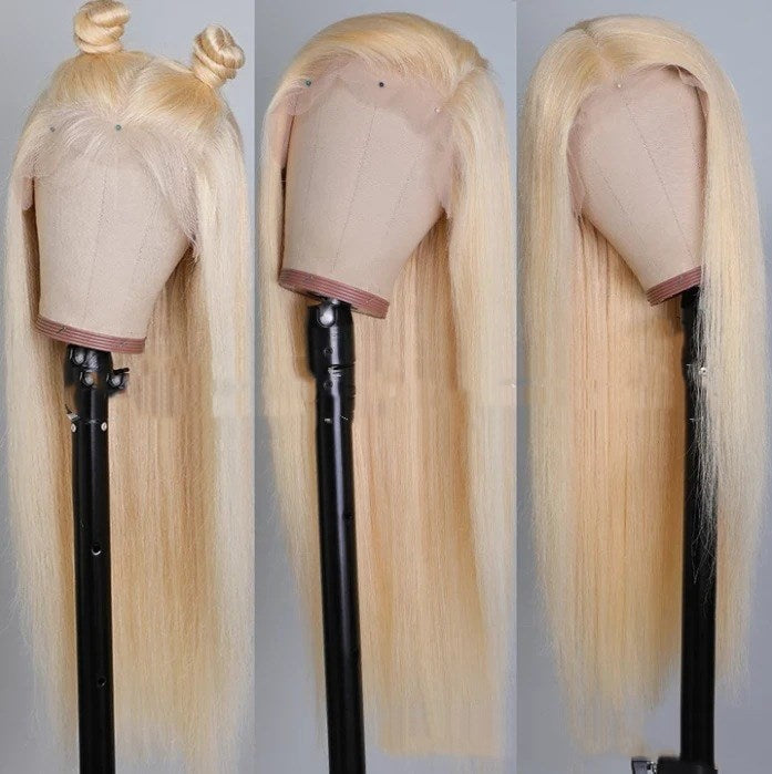 Golden Silk Mid-length Wig