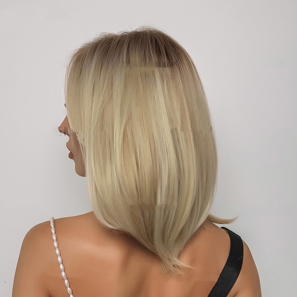 Golden Glamour Split Wig