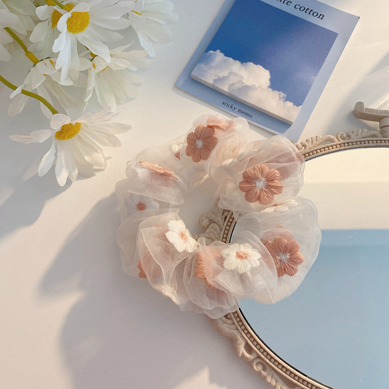 Organza Blossom Hair Tie