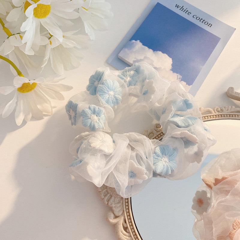 Organza Blossom Hair Tie