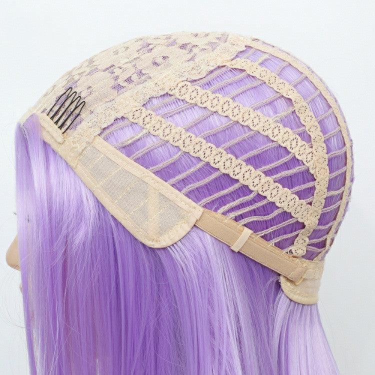 Lavender Dreams Synthetic Fiber Wig