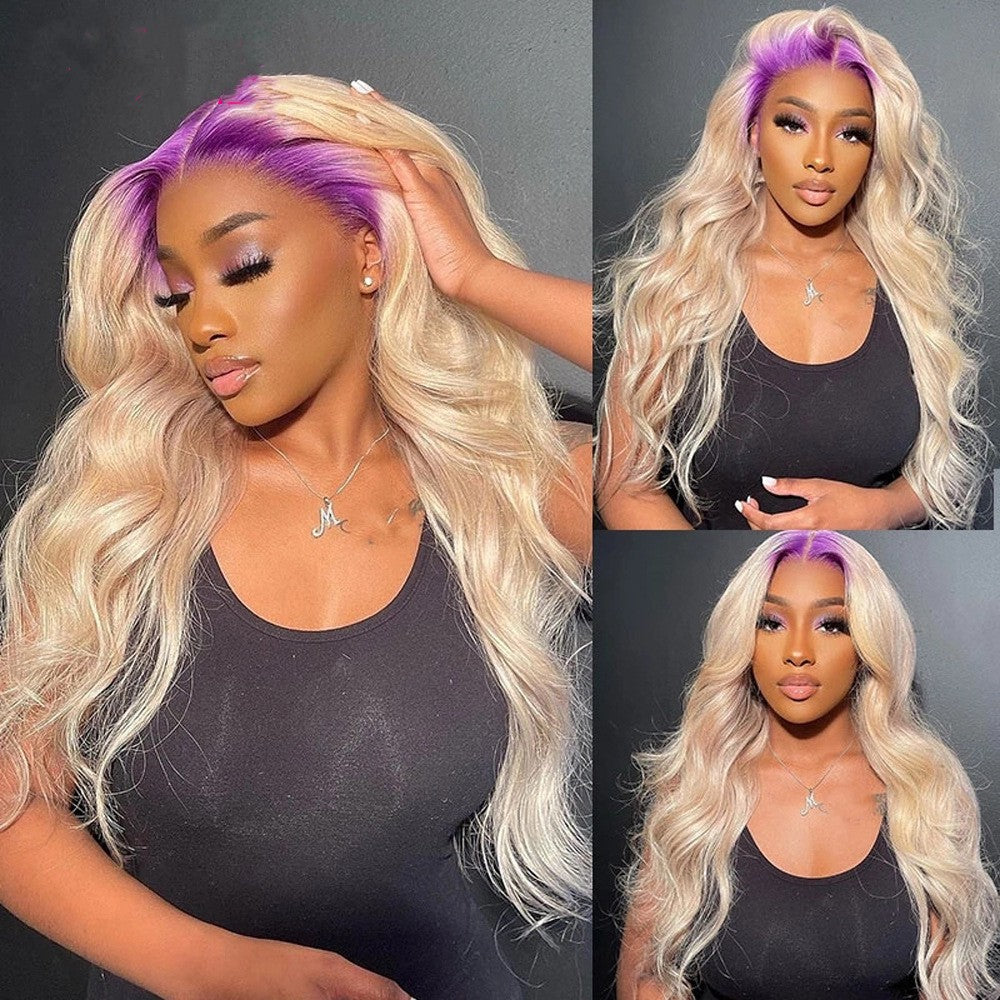 RegalViolet: Sleek Root Dyed Human Hair Wig Collection