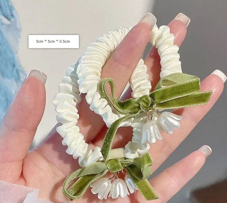 Lily Bow Headband Hair Rope