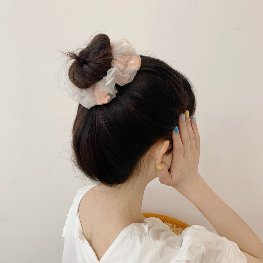 Organza Blossom Hair Tie