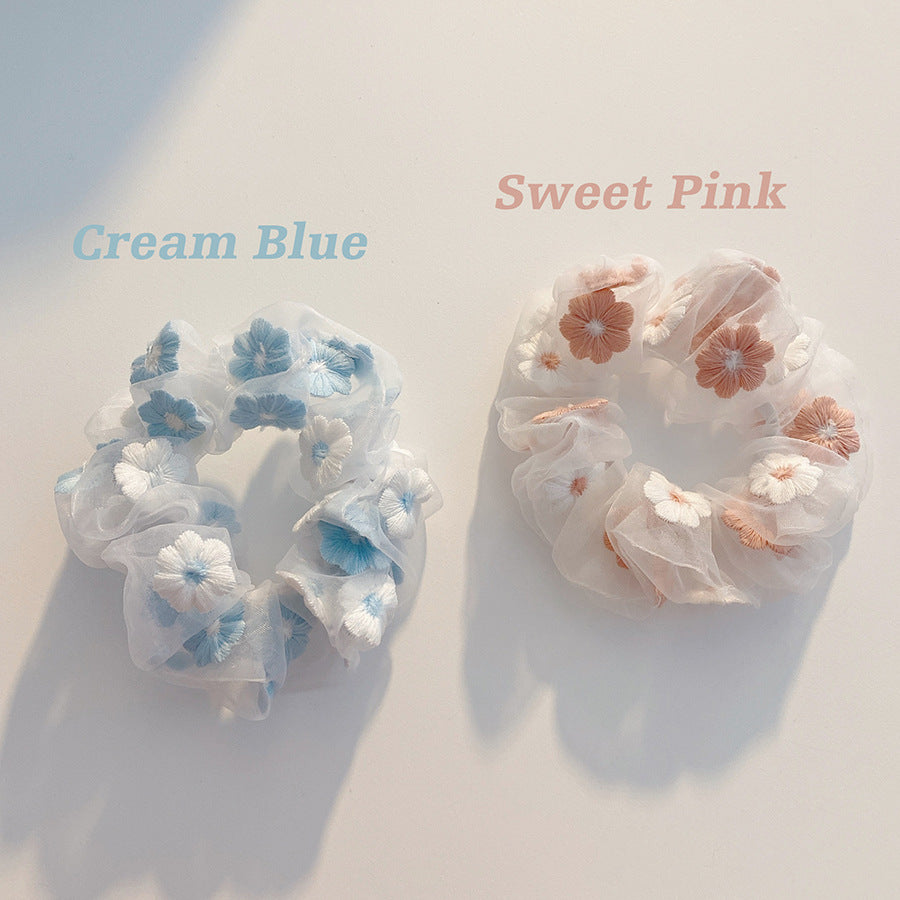 Organza Blossom Hair Tie