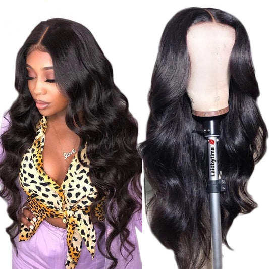 Noir Elegance Lace Front Curls - Embrace Timeless Sophistication