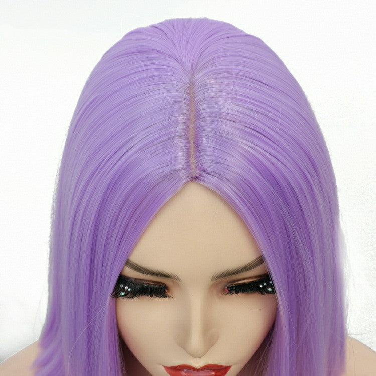 Lavender Dreams Synthetic Fiber Wig