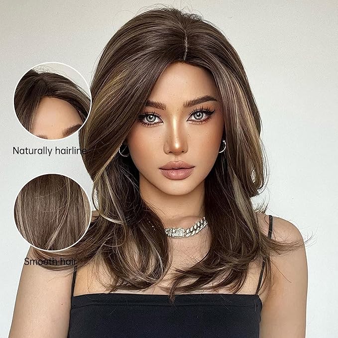 Cocoa Sunset Shoulder Wig