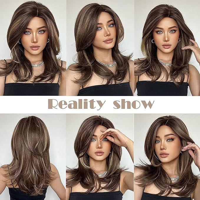 Cocoa Sunset Shoulder Wig