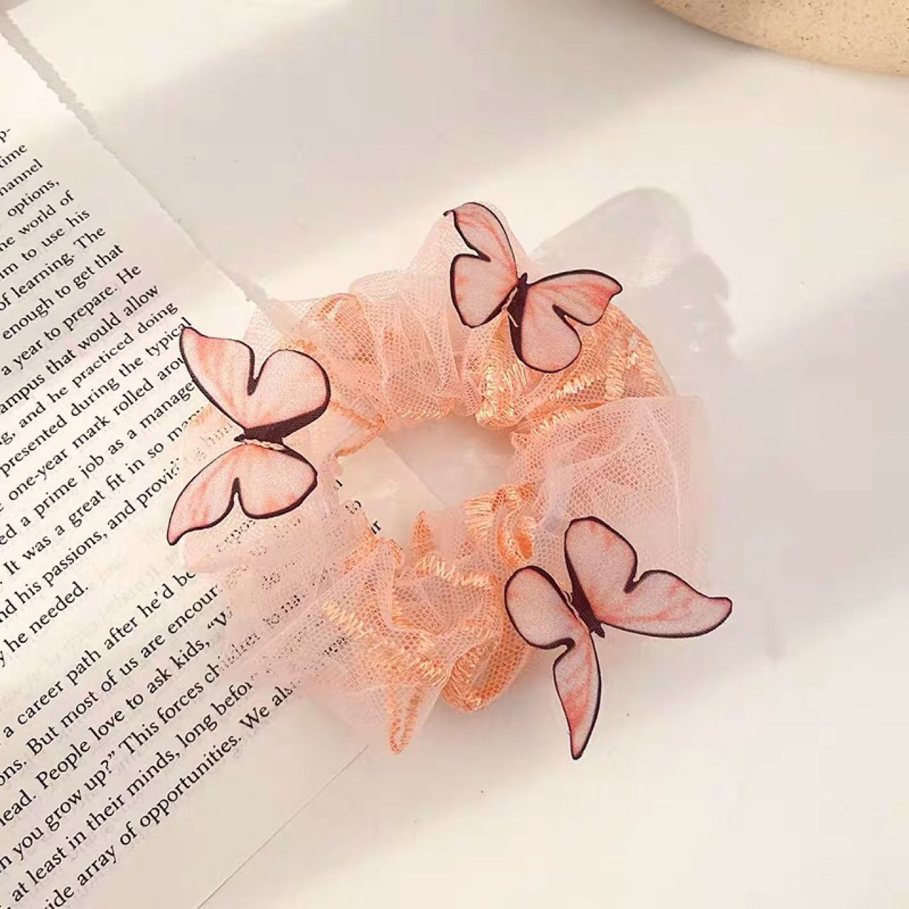 Butterfly Mesh Hair Ring