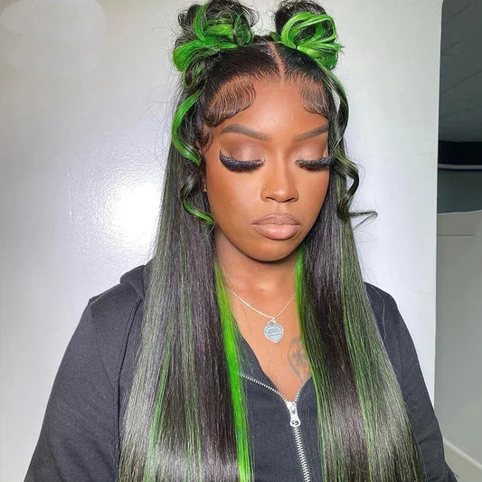 Verdant Elegance Lace Front Wig