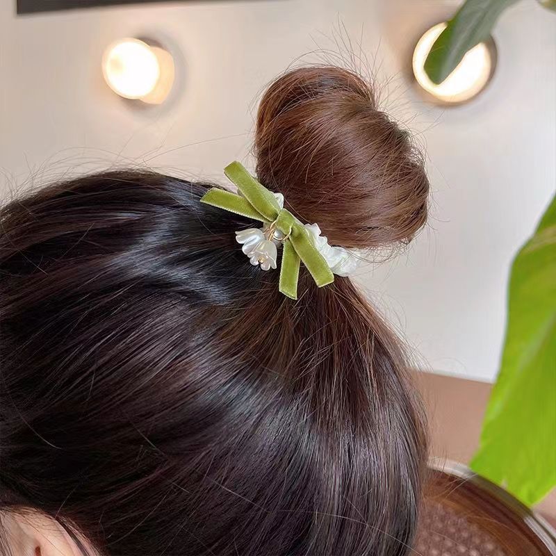 Lily Bow Headband Hair Rope