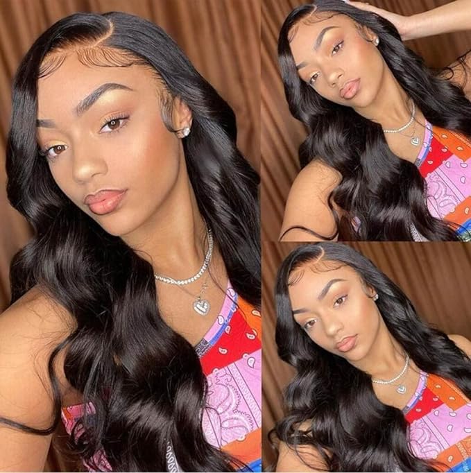 AuraWave 13x4 Body Wave Lace Front Wig - Natural-Looking Beauty