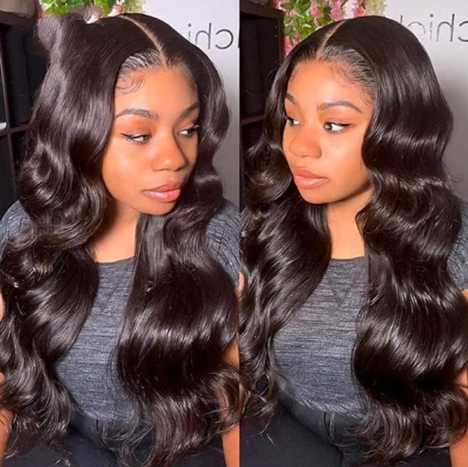 AuraWave 13x4 Body Wave Lace Front Wig - Natural-Looking Beauty