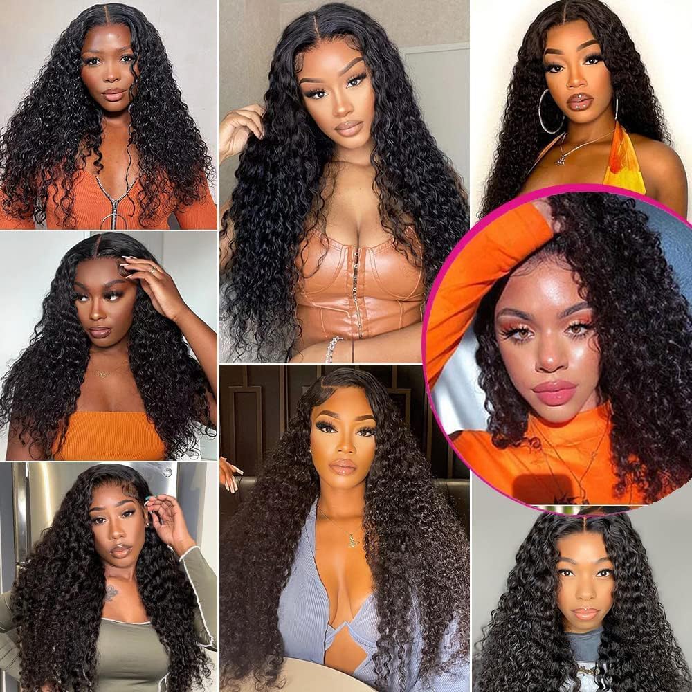 Brazilian Curl Couture: The Kinky Curly Lace Front Human Hair Wig