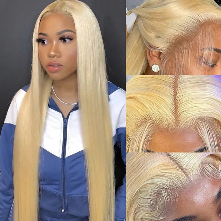 Golden Silk Mid-length Wig