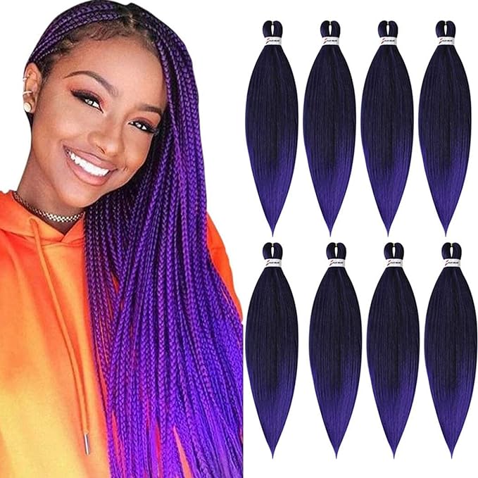 Ethereal Ease: Pre-Stretched Yaki Straight Braiding Hair Extensions