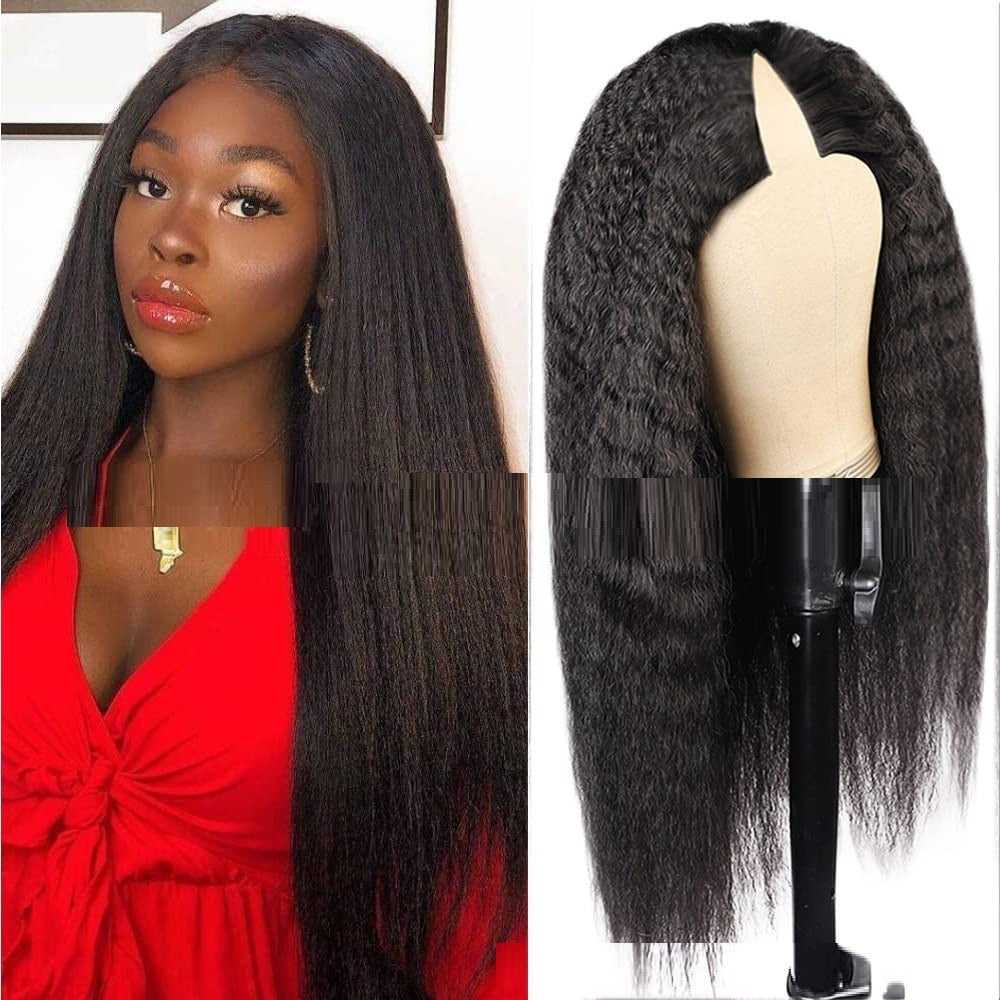 SilkFlow Yaki Straight Human Hair Wig