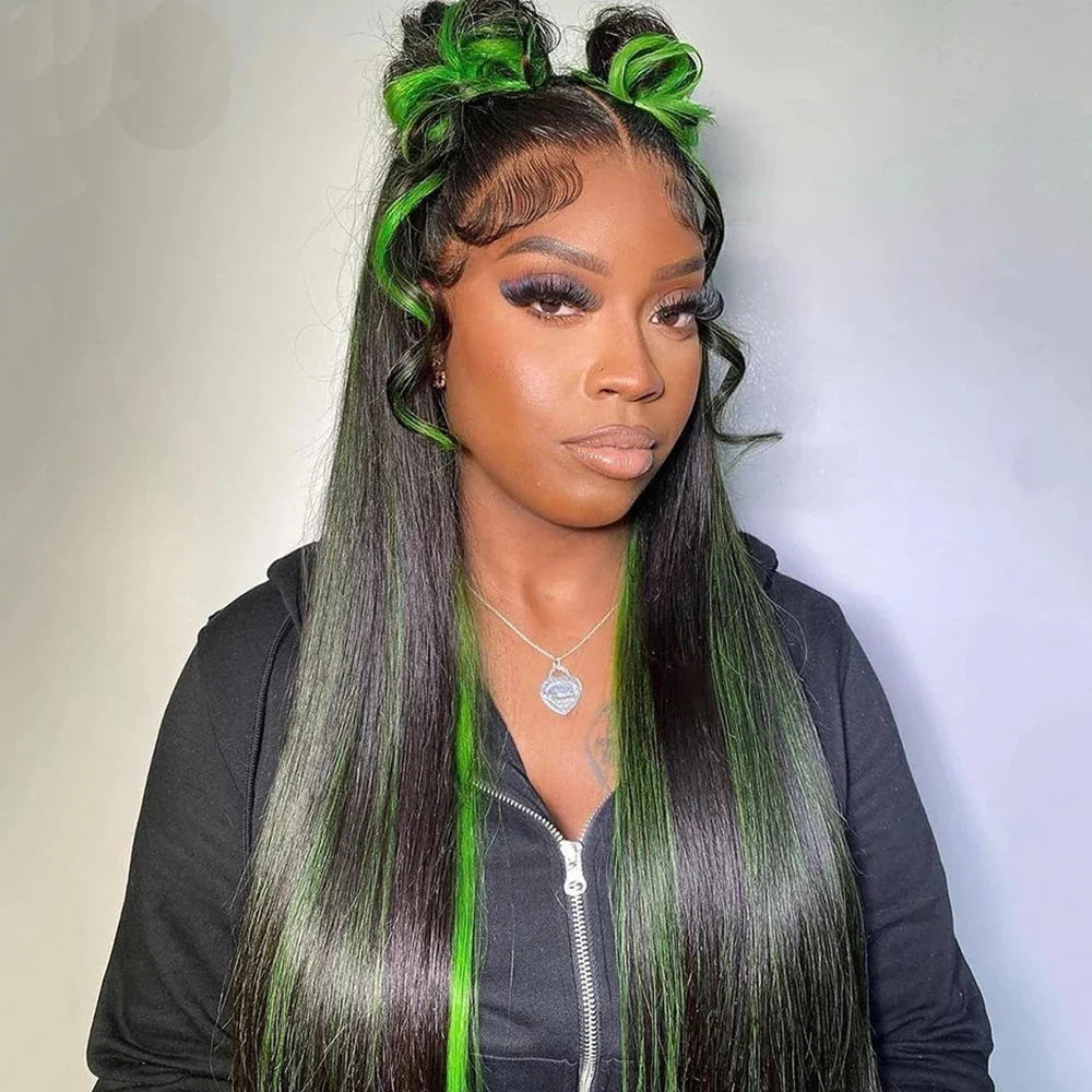 Verdant Elegance Lace Front Wig