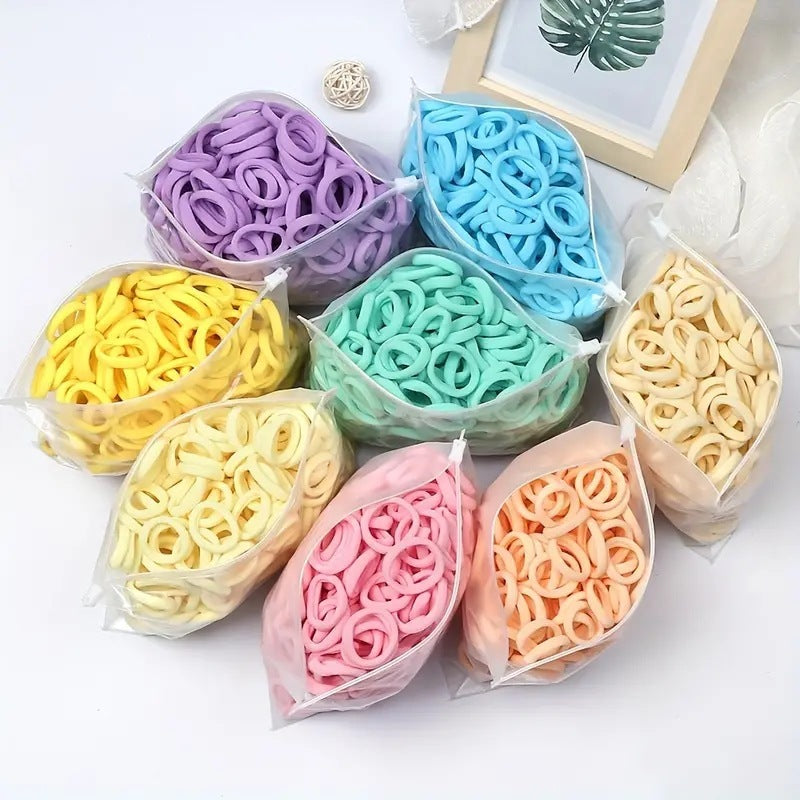 Elegance Bands 4cm Solid Color Hair Rope