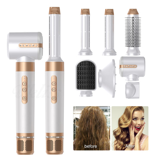 StyloCurl 7-in-1 Hot Air Styling Wand - Effortless Styling, Infinite Possibilities