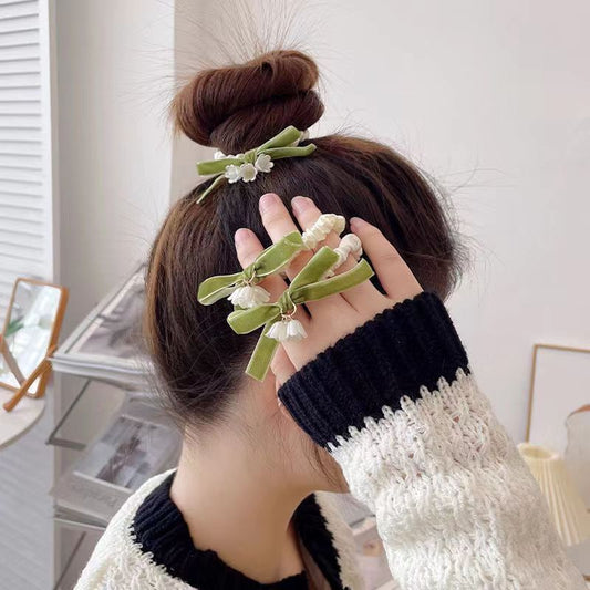 Lily Bow Headband Hair Rope