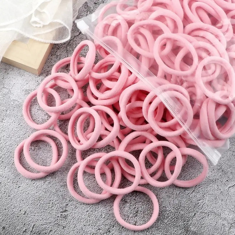 Elegance Bands 4cm Solid Color Hair Rope