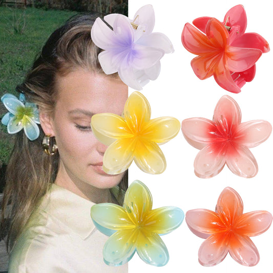 Muweordy Plumeria Hair Clip