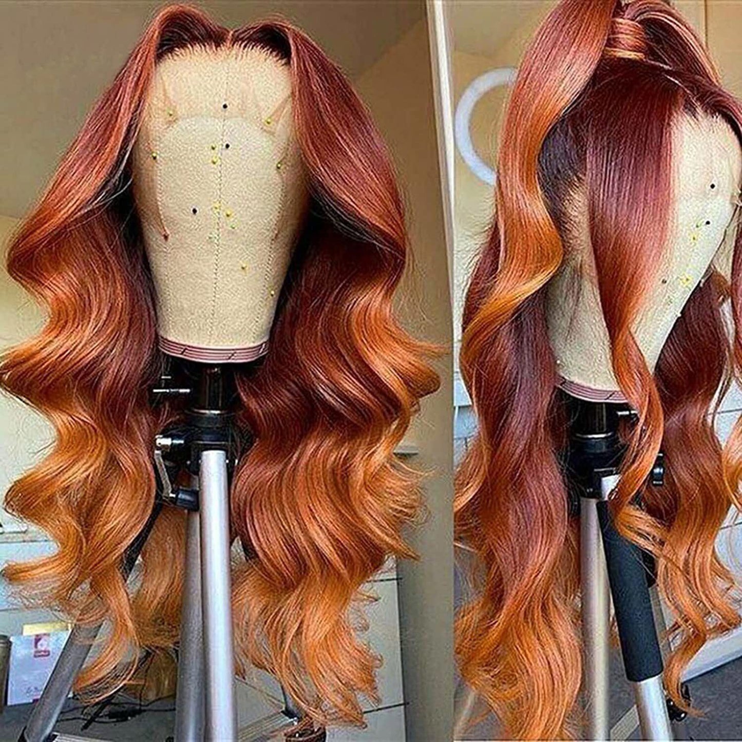 Tran Silk Real Hair Lace Front Wig